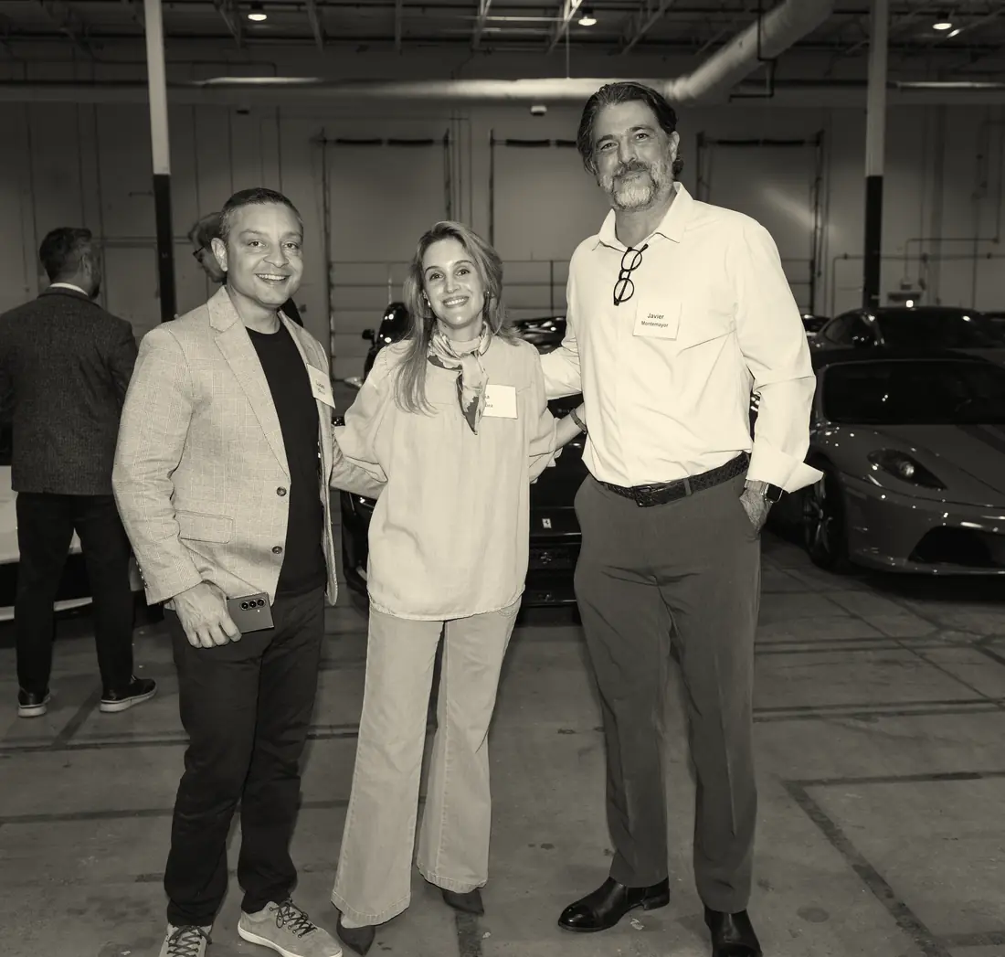 Three guests at a recent Off The Grid evening